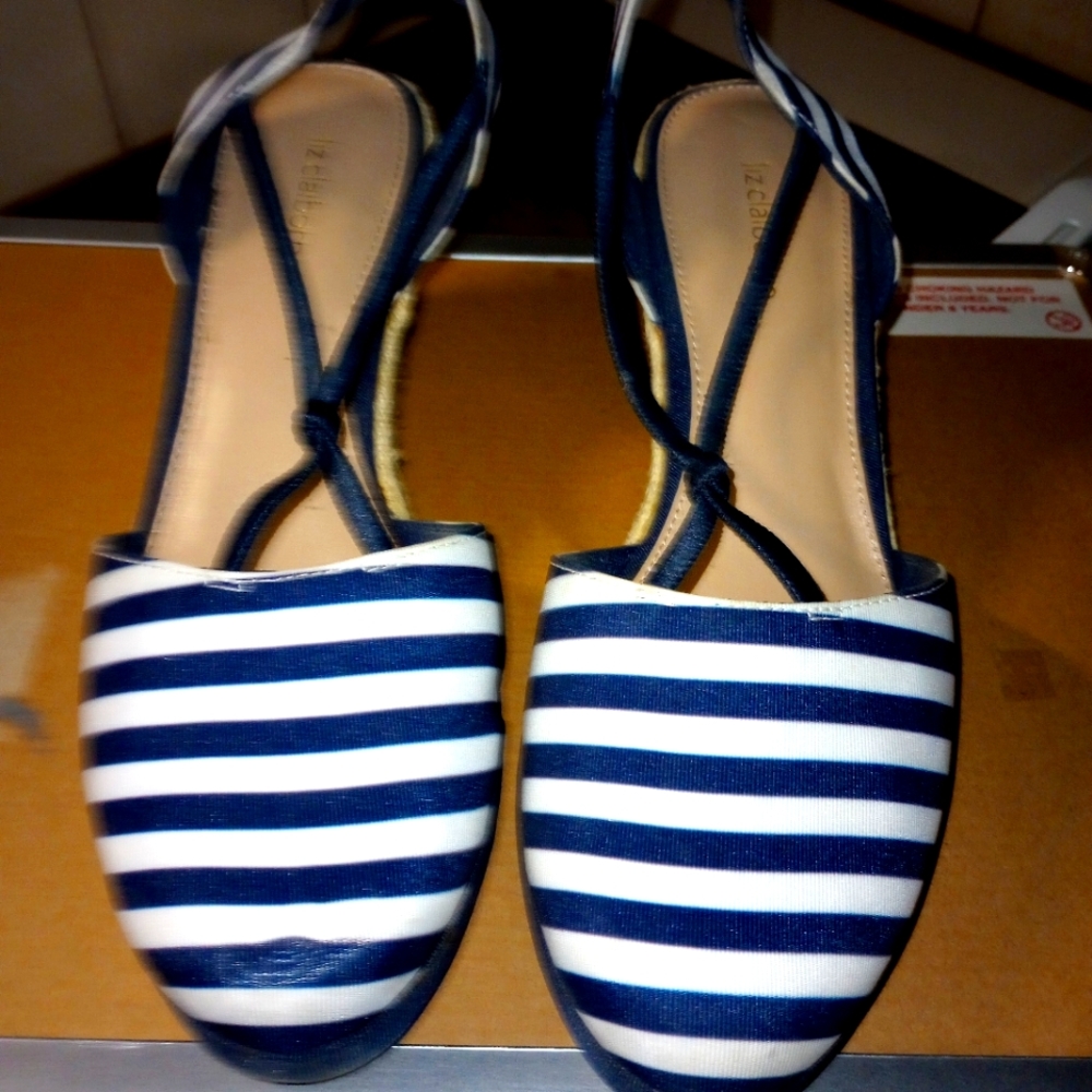 Liz Claiborne.wedge sandals. Size 9